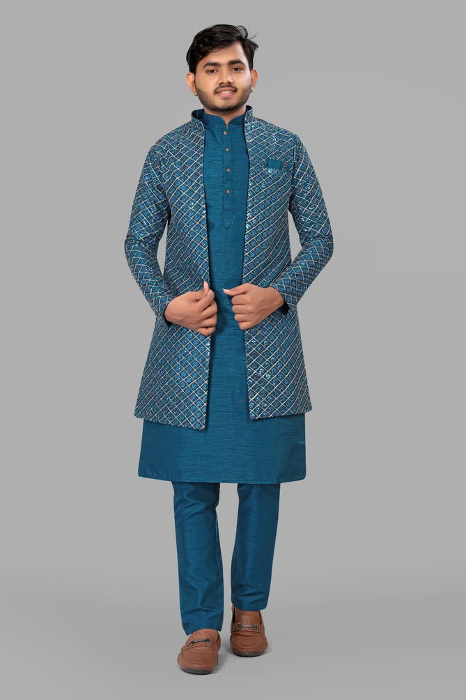 Designer Wedding Wear Mens Indo Western Wholesale Shop In Surat
